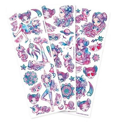 NEBULOUS STARS - TEMPORARY TATTOO MINI PAD ASSORTED