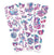 NEBULOUS STARS - TEMPORARY TATTOO MINI PAD ASSORTED