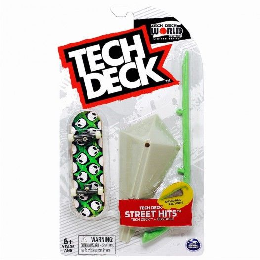 TECH DECK STREET HITS  ARCHED RAIL OBSTACLE - Toyworld Frankston