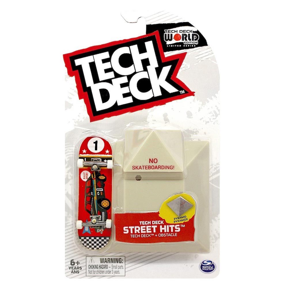 TECH DECK STREET HITS PYRAMID OBSTACLE - Toyworld Frankston