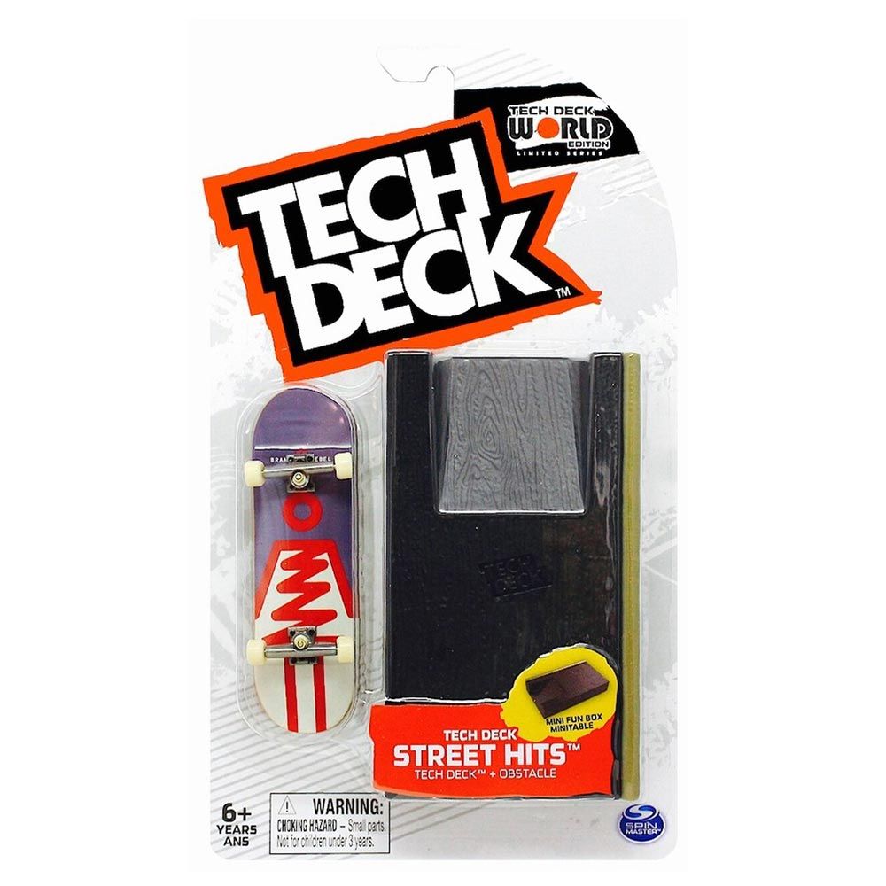 TECH DECK STREET HITS TECH + OBSTACLE MINI FUN BOX MINITABLE - Toyworld Frankston