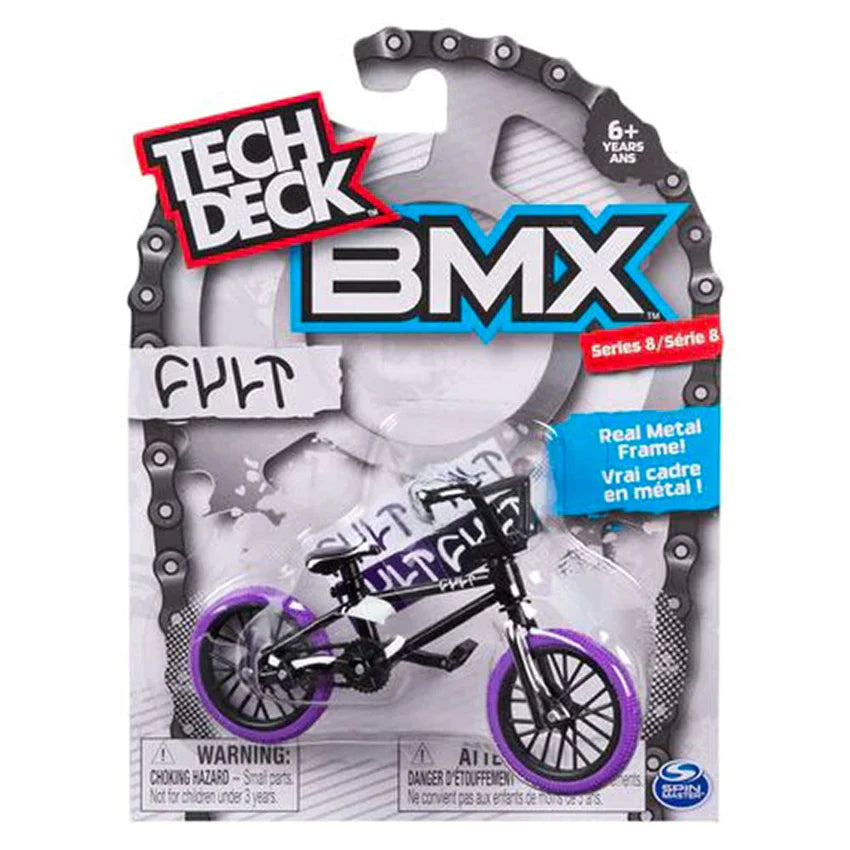 TECH DECK BMX SINGLES PURPLE - Toyworld Frankston