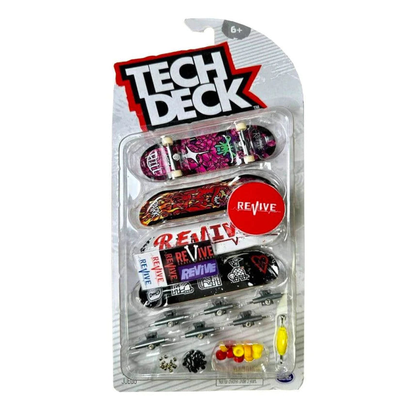 TECH DECK ULTRA DLX 4 - PACK - REVIVE - Toyworld Frankston