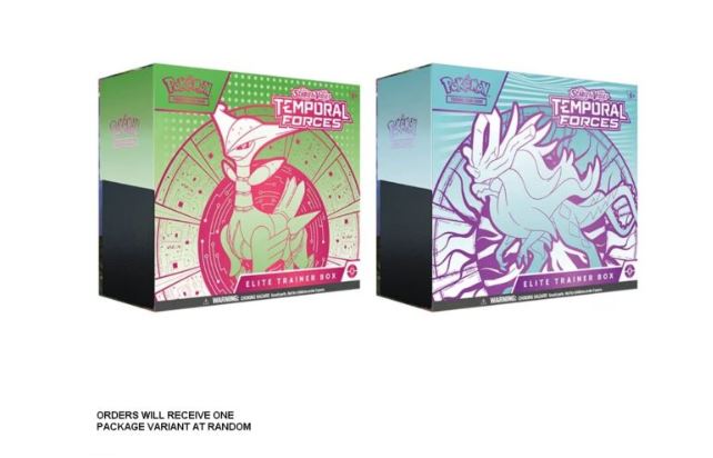 POKEMON TCG SCARLET AND VIOLET TEMPORAL FORCES ELITE TRAINER PACK - Toyworld Frankston