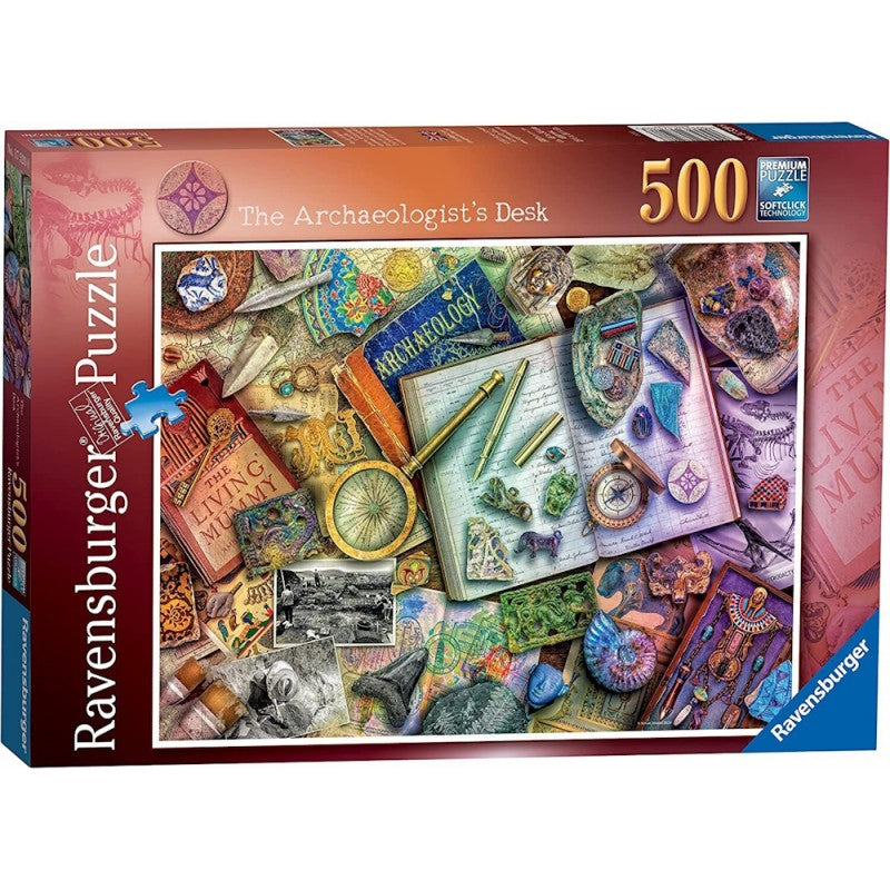 RAVENSBURGER - THE ARCHAEOLOGIST'S DESK - Toyworld Frankston