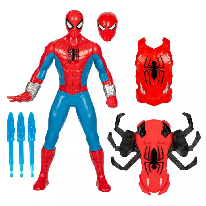 MARVEL - SPIDERMAN ACTION FIGURE - THWIP BLAST SPIDERMAN - Toyworld Frankston