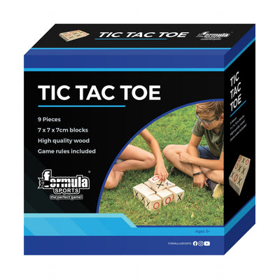 FORMULA SPORTS - WOODEN - TIC TAC TOE - Toyworld Frankston