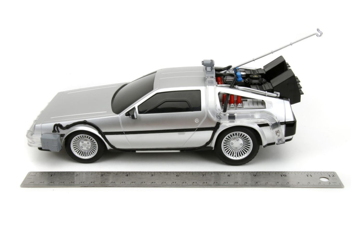 BACK TO THE FUTURE - TIME MACHINE RADIO CONTROL RC - Toyworld Frankston