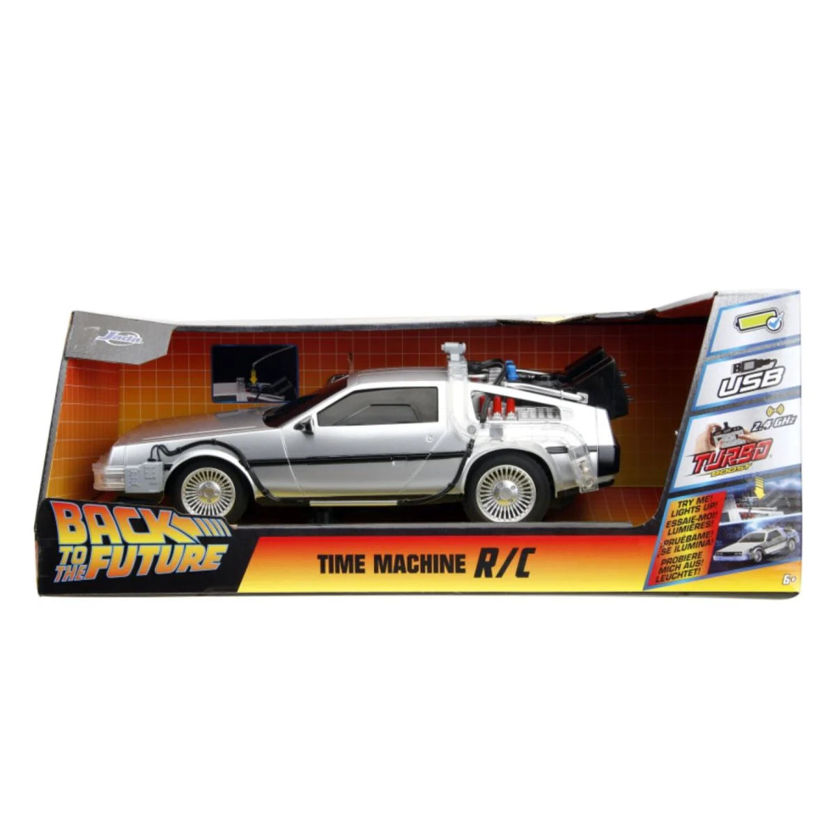 BACK TO THE FUTURE - TIME MACHINE RADIO CONTROL RC - Toyworld Frankston