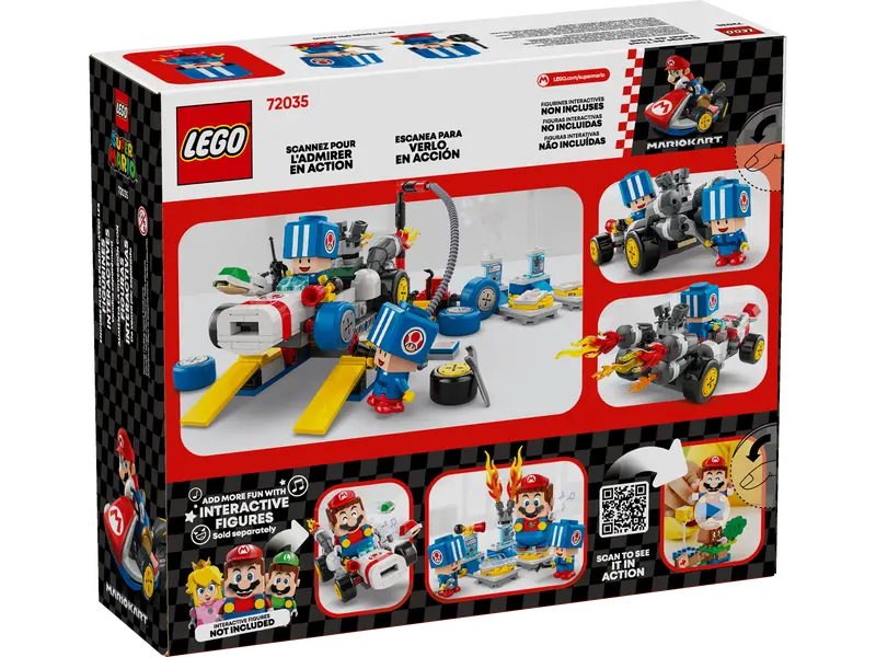 LEGO 72035 SUPER MARIO MARIO KART – TOAD'S GARAGE
