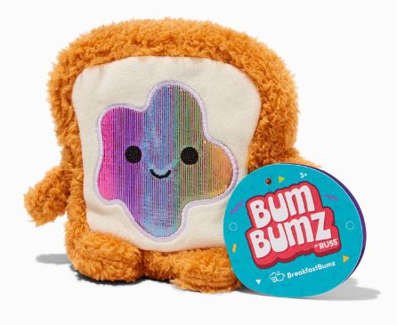 BUMBUMZ BREAKFASTBUMZ 4.5 INCH PLUSH - TIMOTHY TOAST - Toyworld Frankston