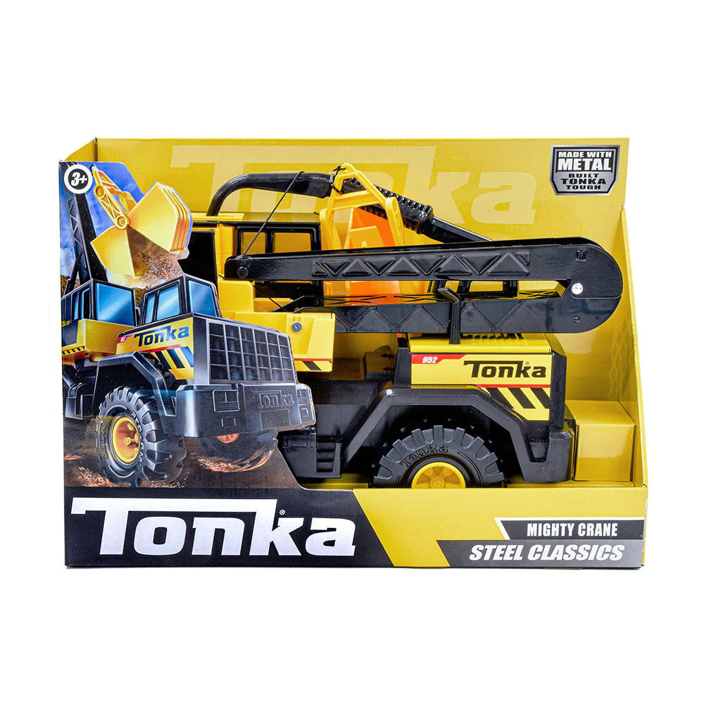TONKA STEEL MIGHTY CRANE - Toyworld Frankston
