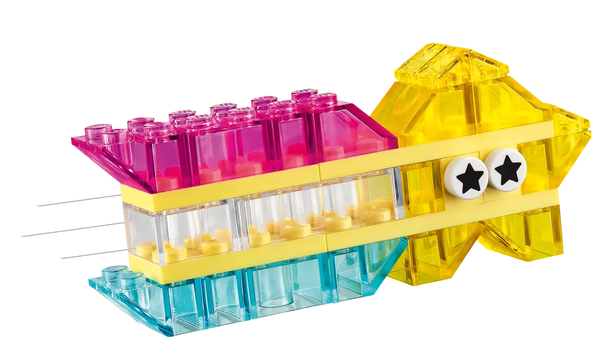 LEGO CLASSIC 11040 MAGICAL TRANSPARENT BOX