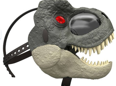 JURASSIC WORLD T REX MASK WITH SOUND