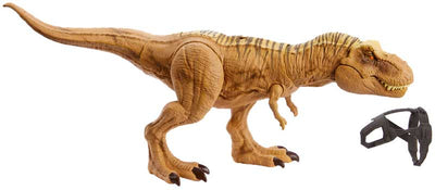 JURASSIC WORLD - DINO TRACKERS HUNT AND CHOMP ROARING TYRANNOSAURUS REX - Toyworld Frankston