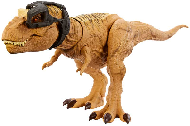 JURASSIC WORLD - DINO TRACKERS HUNT AND CHOMP ROARING TYRANNOSAURUS REX - Toyworld Frankston
