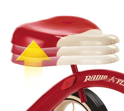 RADIO FLYER CLASSIC RED DUAL DECK TRICYCLE