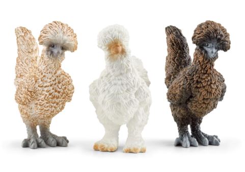 SCHLEICH - FARM WORLD - CHICKEN FIRENDS 3 PACK - Toyworld Frankston