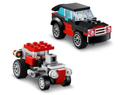 LEGO 31146 FLATBED TRUCK WITH HELICOPTER - Toyworld Frankston