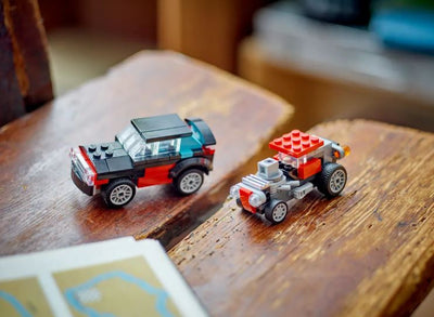 LEGO 31146 FLATBED TRUCK WITH HELICOPTER - Toyworld Frankston