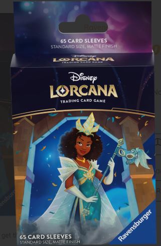DISNEY LORCANA TCG SHIMMERING SKIES TIANA CARD SLEEVES - Toyworld Frankston