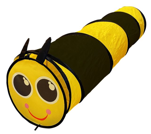 KIDS POP UP TUNNEL BUMBLEBEE - Toyworld Frankston