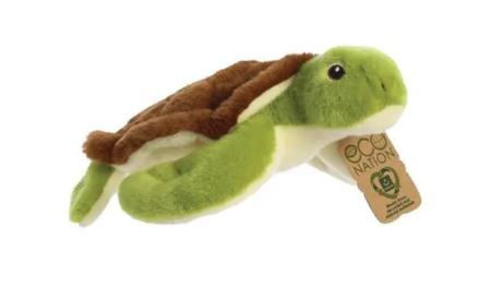 ECO NATION TURTLE SOFT TOY - Toyworld Frankston