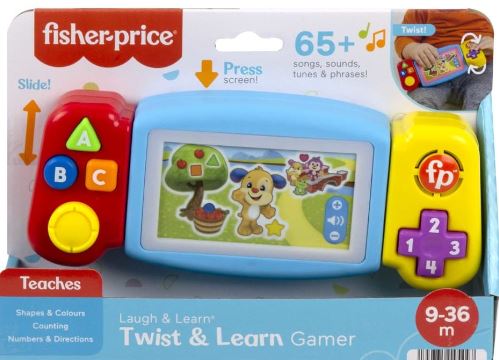 FISHER PRICE LAUGH AND LEARN - TWIST AND LEARN GAMER - Toyworld Frankston