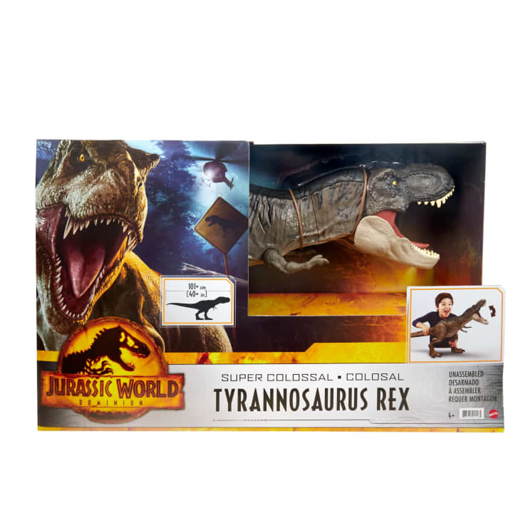 JURASSIC WORLD - SUPER COLOSSAL - TYRANNOSAURUS REX - Toyworld Frankston