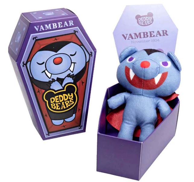 DEDDY BEAR COFFIN PLUSH - VAMBEAR - Toyworld Frankston