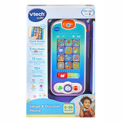 VTECH - SWIPE & DISCOVER PHONE - Toyworld Frankston