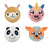 PLUSH COVERED BALL ASSORTMENT