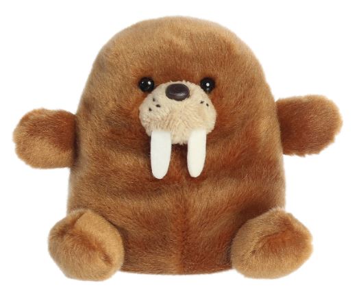 PALM PALS - WALDO THE WALRUS 5" PLUSH - Toyworld Frankston