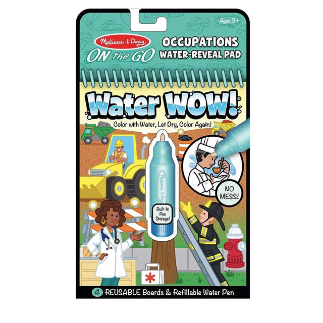MELISSA & DOUG WATER WOW - OCCUPATIONS WATER REVEAL PAD
