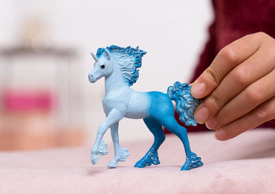 SCHLEICH - BAYALA ELEMENTA WATER FLAMES UNICORN FOAL