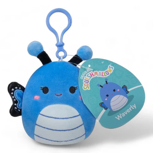 SQUISHMALLOW 3.5 INCH CLIP - WAVERLY - Toyworld Frankston