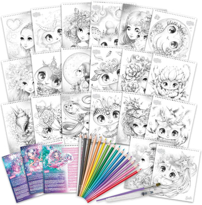 NEBULOUS STARS - WATERCOLOURING BOOK SET - Toyworld Frankston