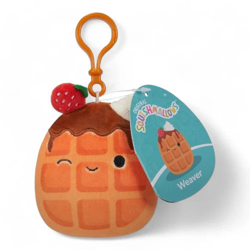 SQUISHMALLOW 3.5 INCH CLIP - WEAVER - Toyworld Frankston