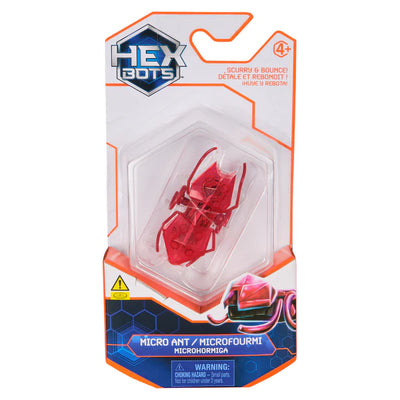 HEX BOTS - MICRO ANT RED