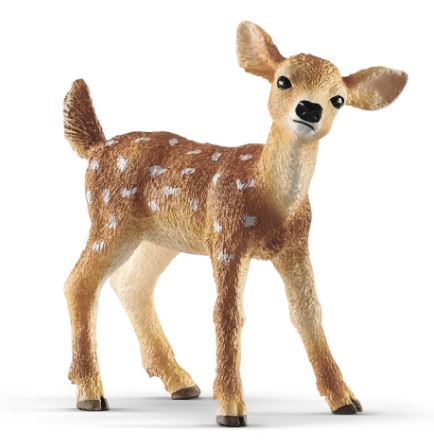 SCHLEICH WHITE TAILED FAWN - Toyworld Frankston