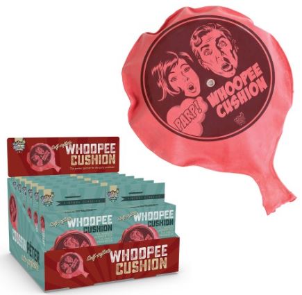 SELF INFLATING WHOOPEE CUSHION - Toyworld Frankston