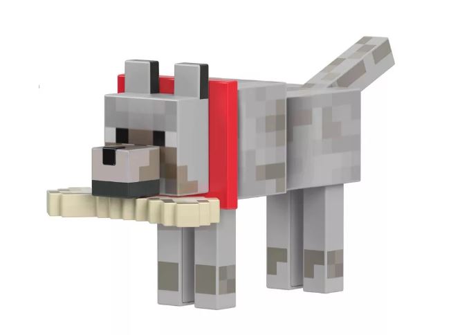 MINECRAFT DIAMOND LEVEL - WOLF - Toyworld Frankston