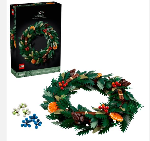 LEGO 10340 ICONS WREATH - Toyworld Frankston