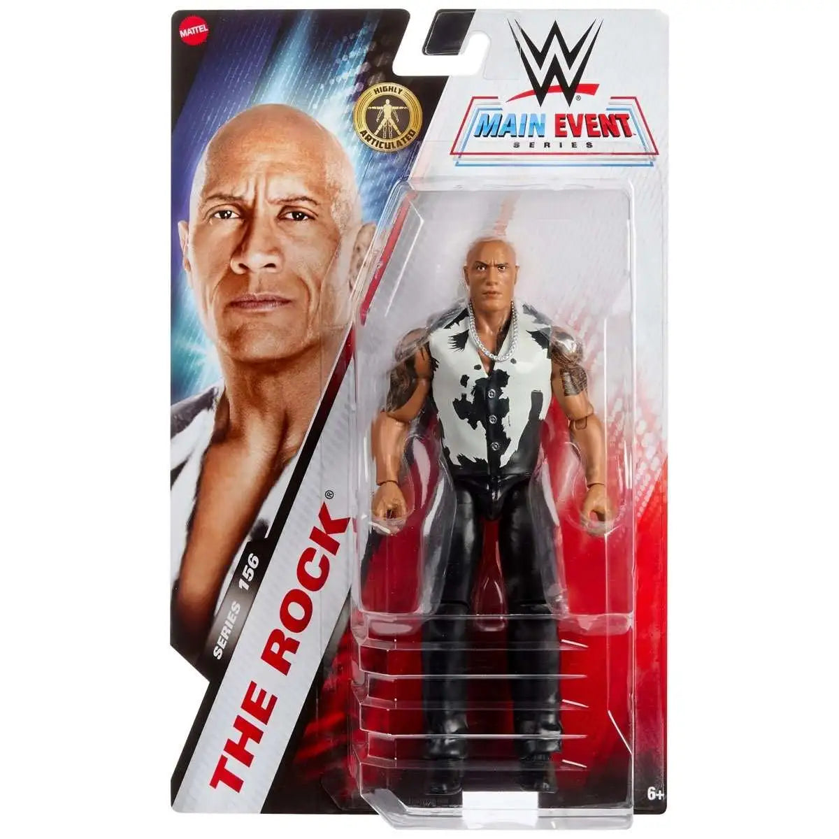 WWE MAIN EVENT SERIES FIGURE - THE ROCK 156 - Toyworld Frankston
