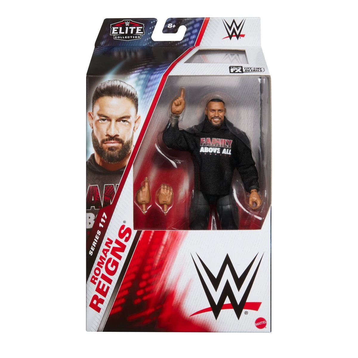 WWE ELITE FIGURE SERIES 117 - ROMAN REIGNS - Toyworld Frankston