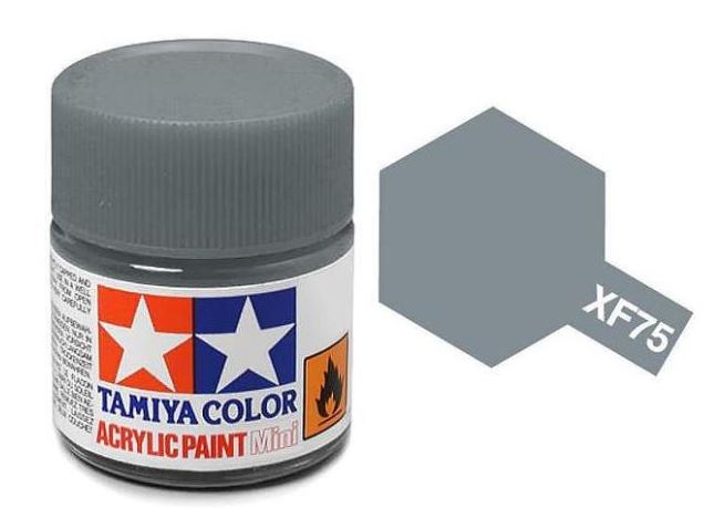 TAMIYA ACRYLIC PAINT MINI XF-75 IJN GRAY (KURE ARSENAL)