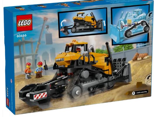 LEGO 60466 CITY - YELLOW BULLDOZER