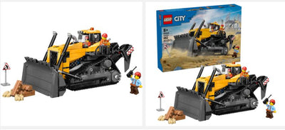 LEGO 60466 CITY - YELLOW BULLDOZER