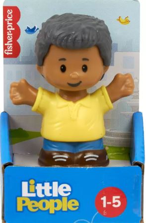 FISHER PRICE LITTLE PEOPLE SINGLE PACK - BOY IN YELLOW SHIRT - Toyworld Frankston