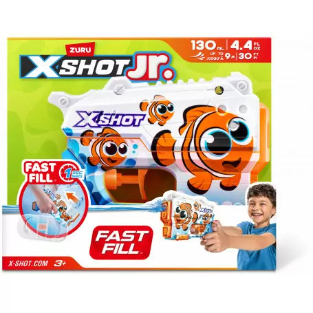 ZURU - XSHOT FAST FILL WATER GUN - CLOWNFISH - Toyworld Frankston